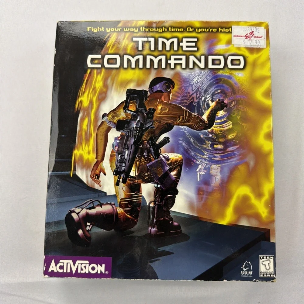 Time Commando PC Big Box (1996 Activision)